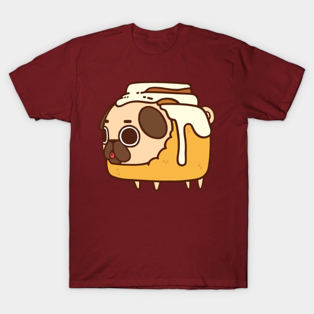 Cinnabun Puglie T-Shirt by Puglie Pug 